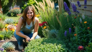 low-maintenance outdoor plants